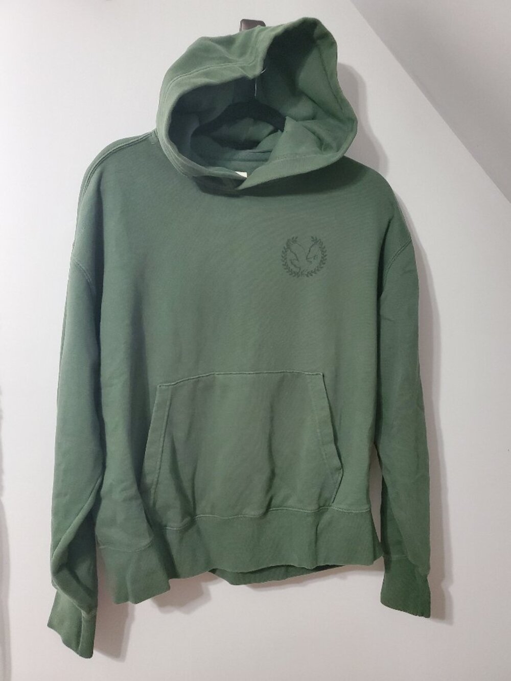 American Eagle Green Hoodie Relaxed Fit Pullover Sweatshirt Men’s / Women’s